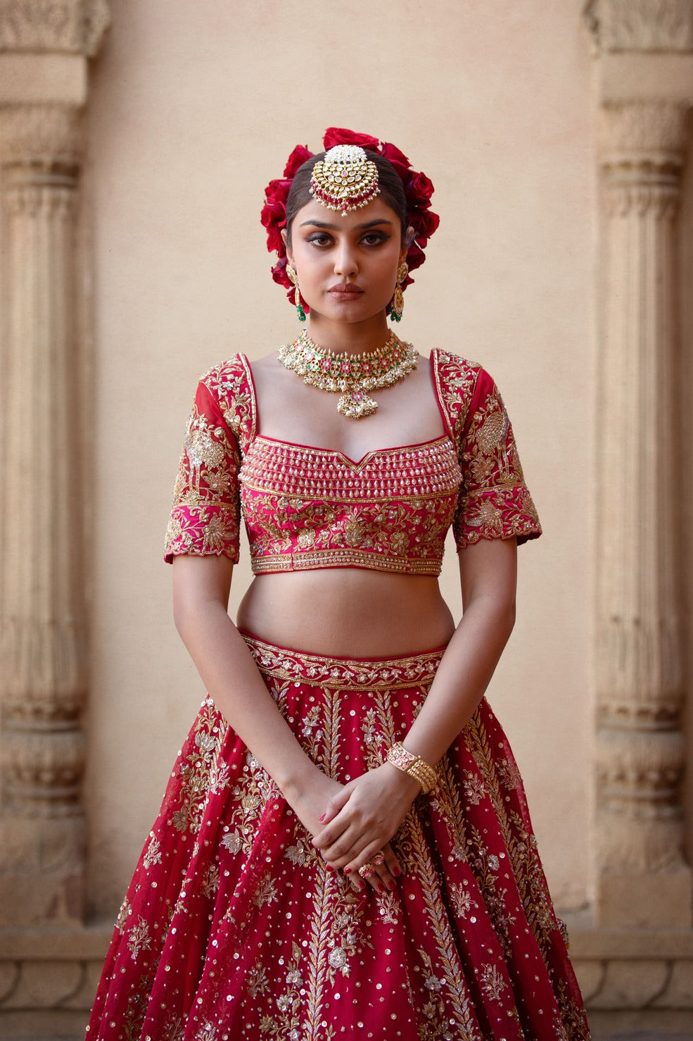 51 Pink Bridal Lehenga Designs For Every Kind Of Bride | Bridal lehenga,  Bridal wear, Wedding lehenga designs