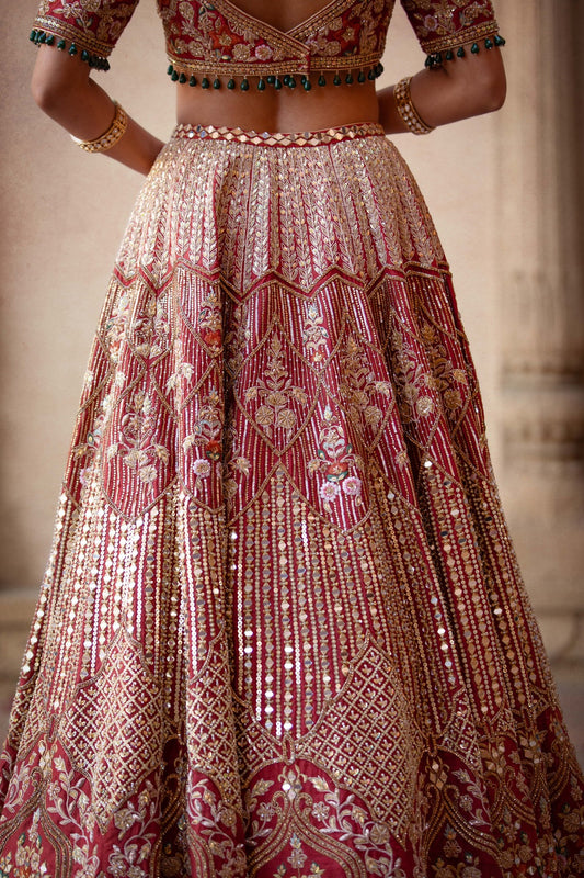 indian bridal lehenga