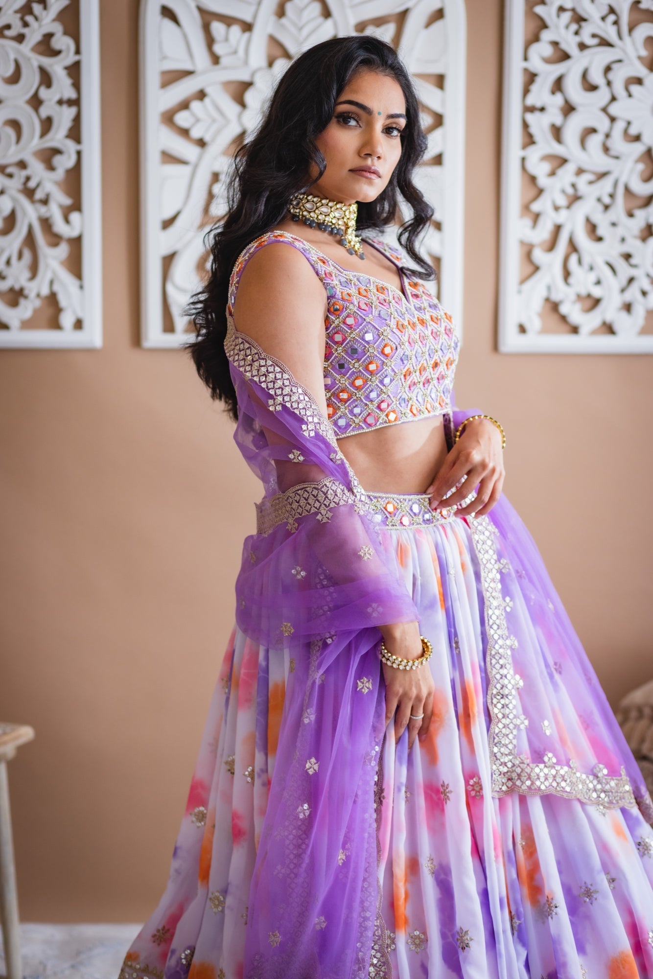 Purple & Pink Embroidered Wedding Lehenga Choli #Lehenga #Purple #Pink  #embroidery #wedding | Indian bridal wear, Indian outfits, Designer lehenga  choli