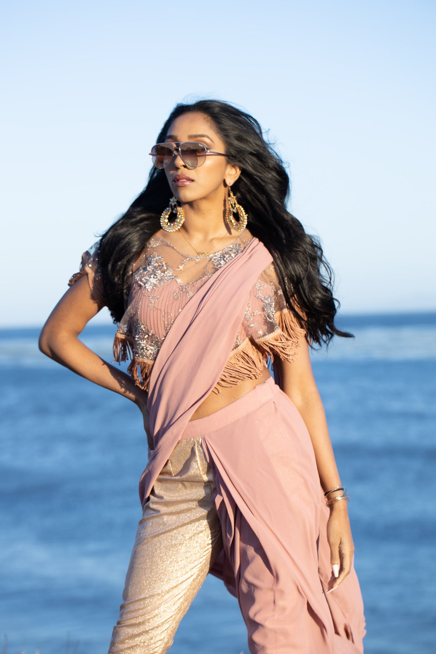 saree pant