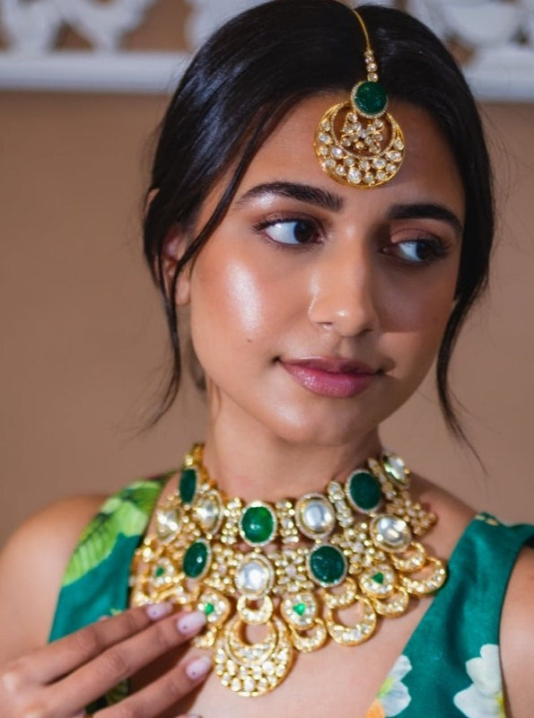 Hara Kundan Set