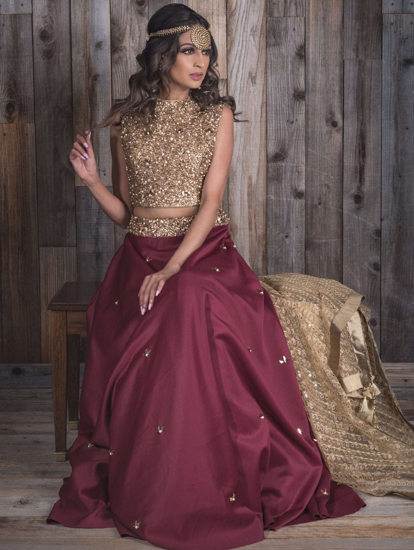 Sonica Lengha - bAnuDesigns