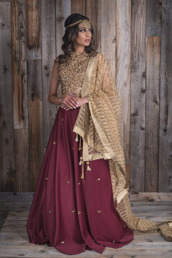 Sonica Lengha - bAnuDesigns