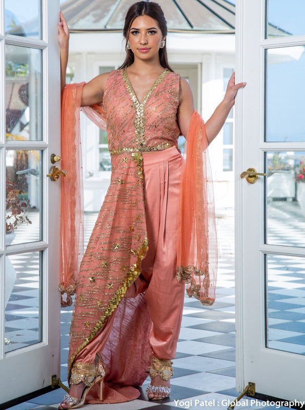 Beverley Dhoti Set - bAnuDesigns