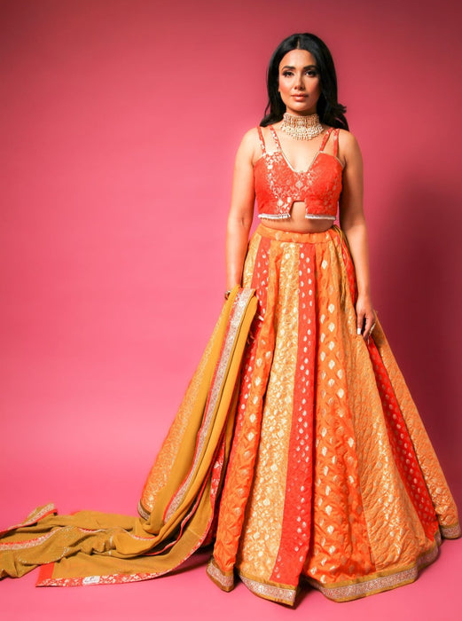 Coral Charm Lehenga Choli