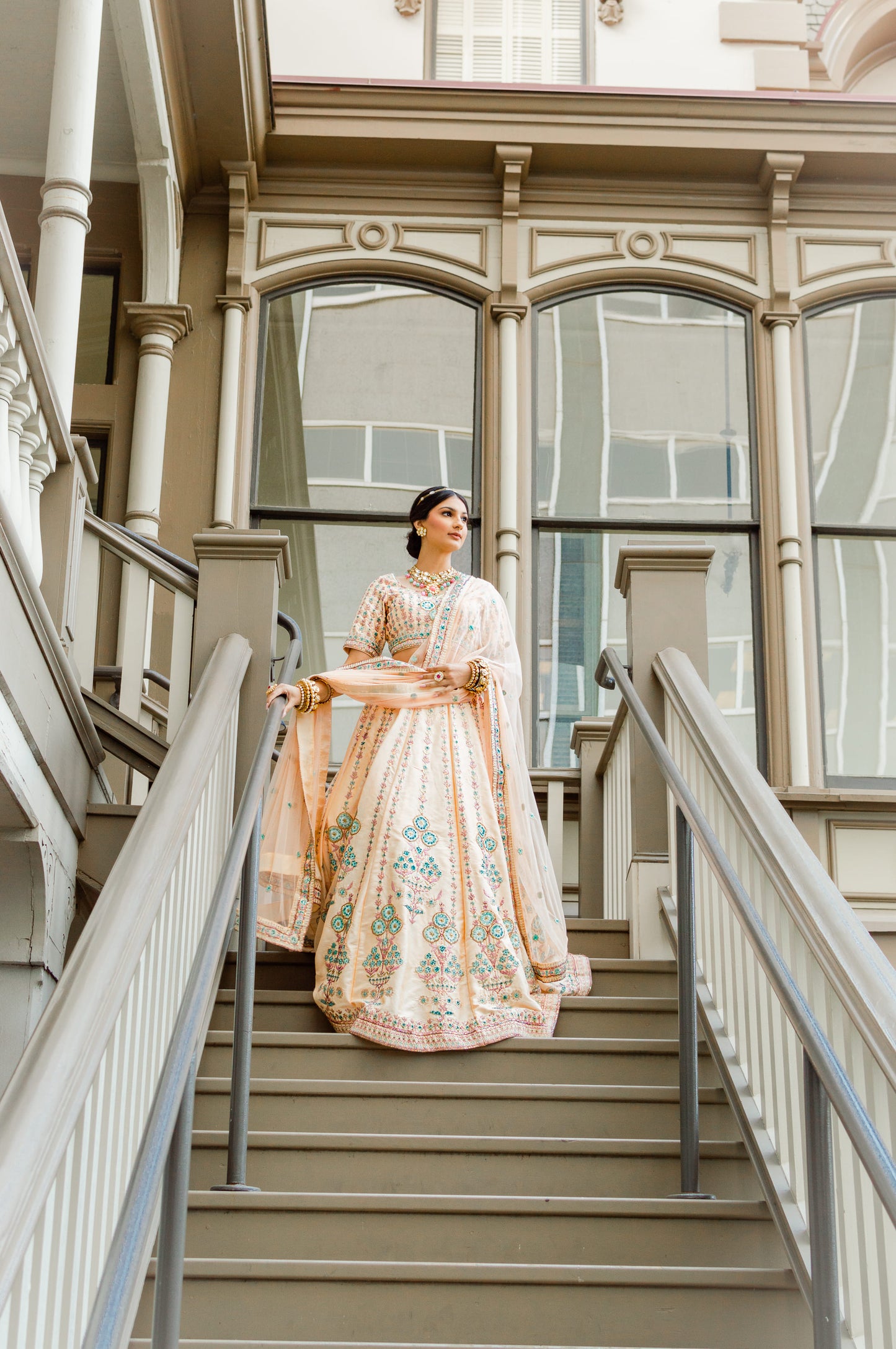 Load image into Gallery viewer, Indian Wedding lehenga for modern desi brides abroad
