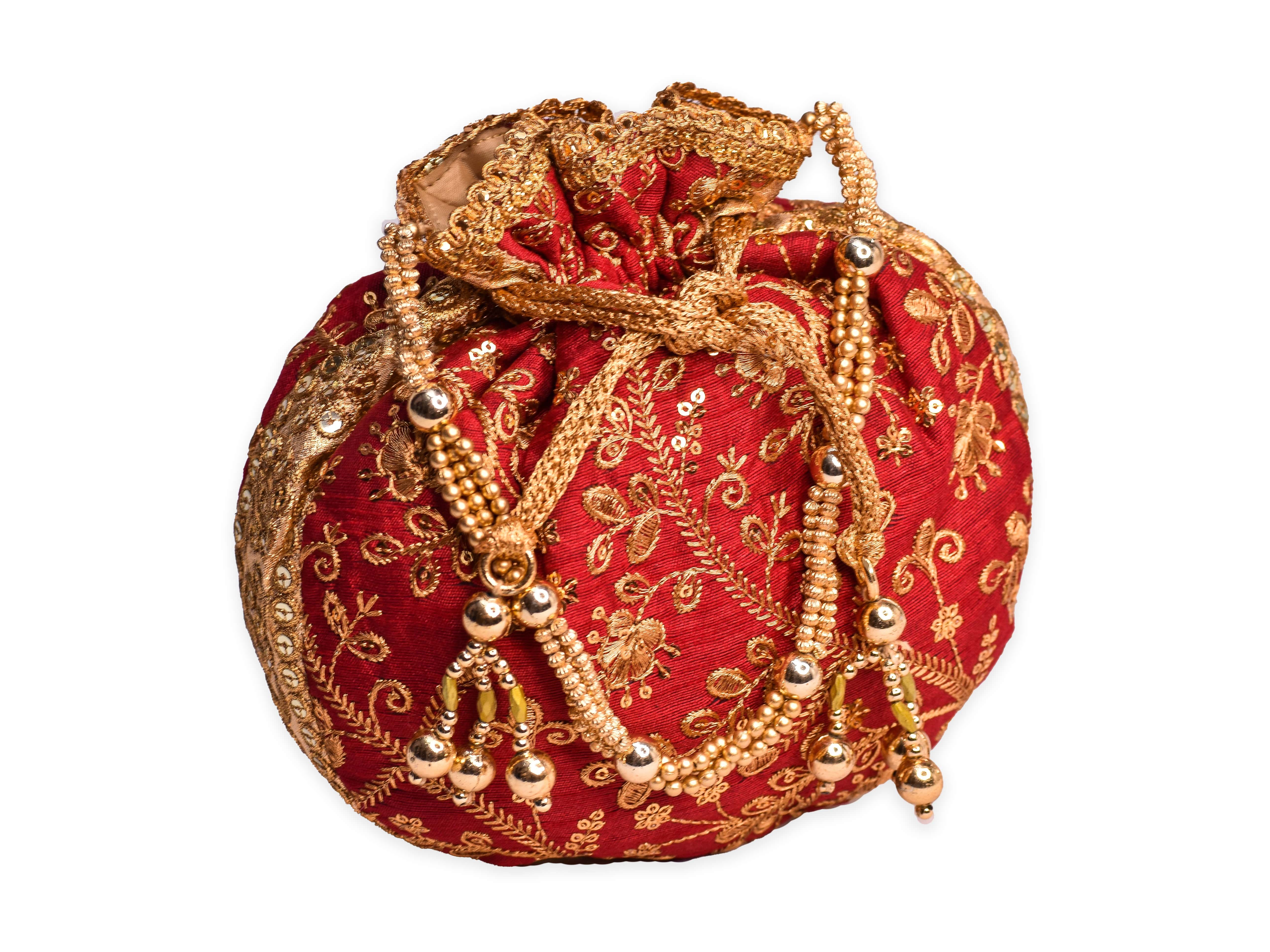 Kuber Industries Clutch Bag Purse Handbag for Bridal, Casual, Party, Wedding,Set  of 2 (Cream & Maroon)-KUBMART11882 : Amazon.in: Fashion