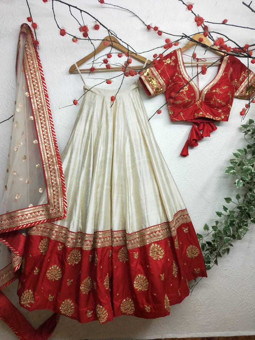 Designer Red Wedding Lehenga | Wedding Outfit