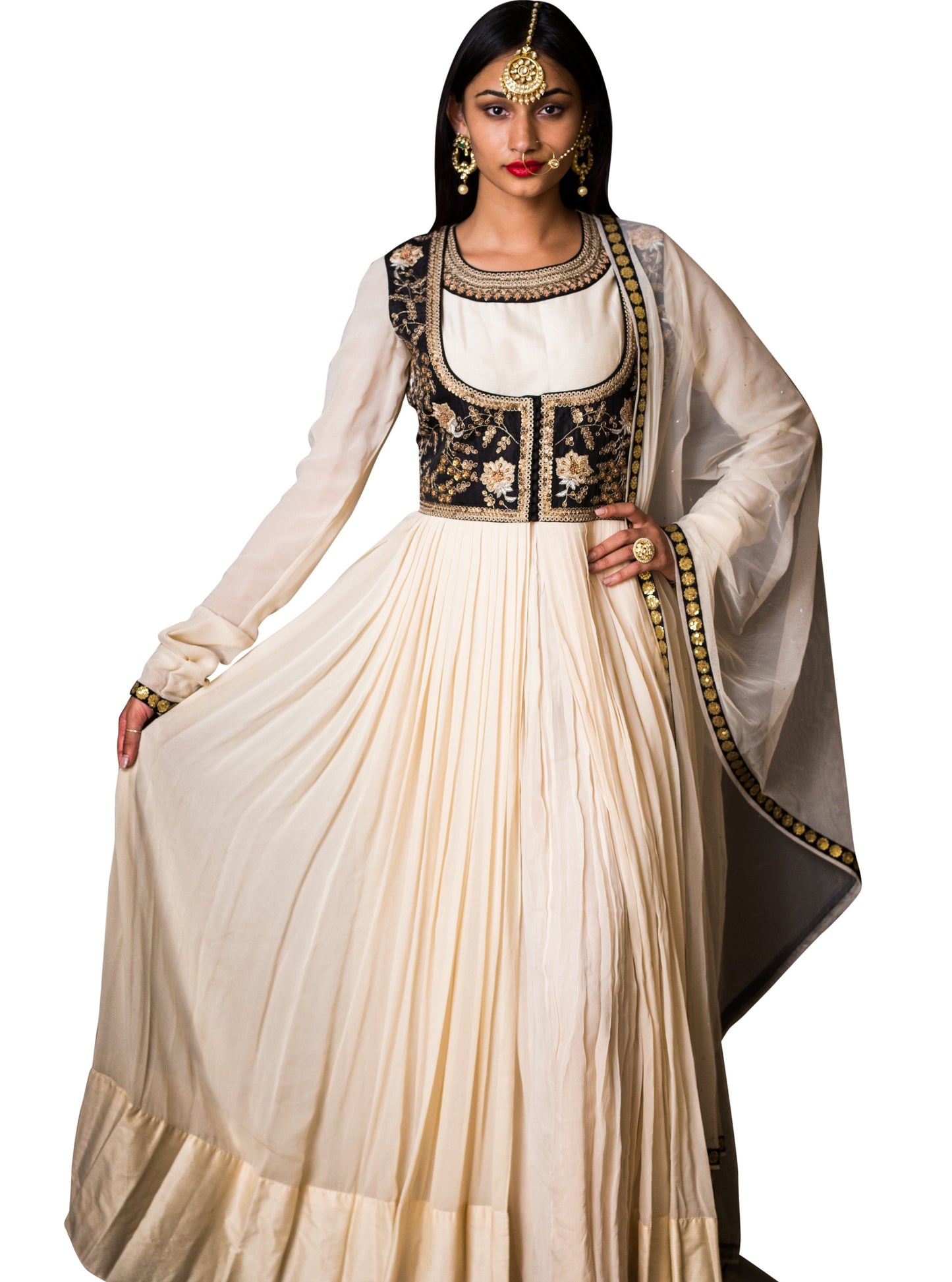 Anarkali w/Jacket - Zohra - bAnuDesigns