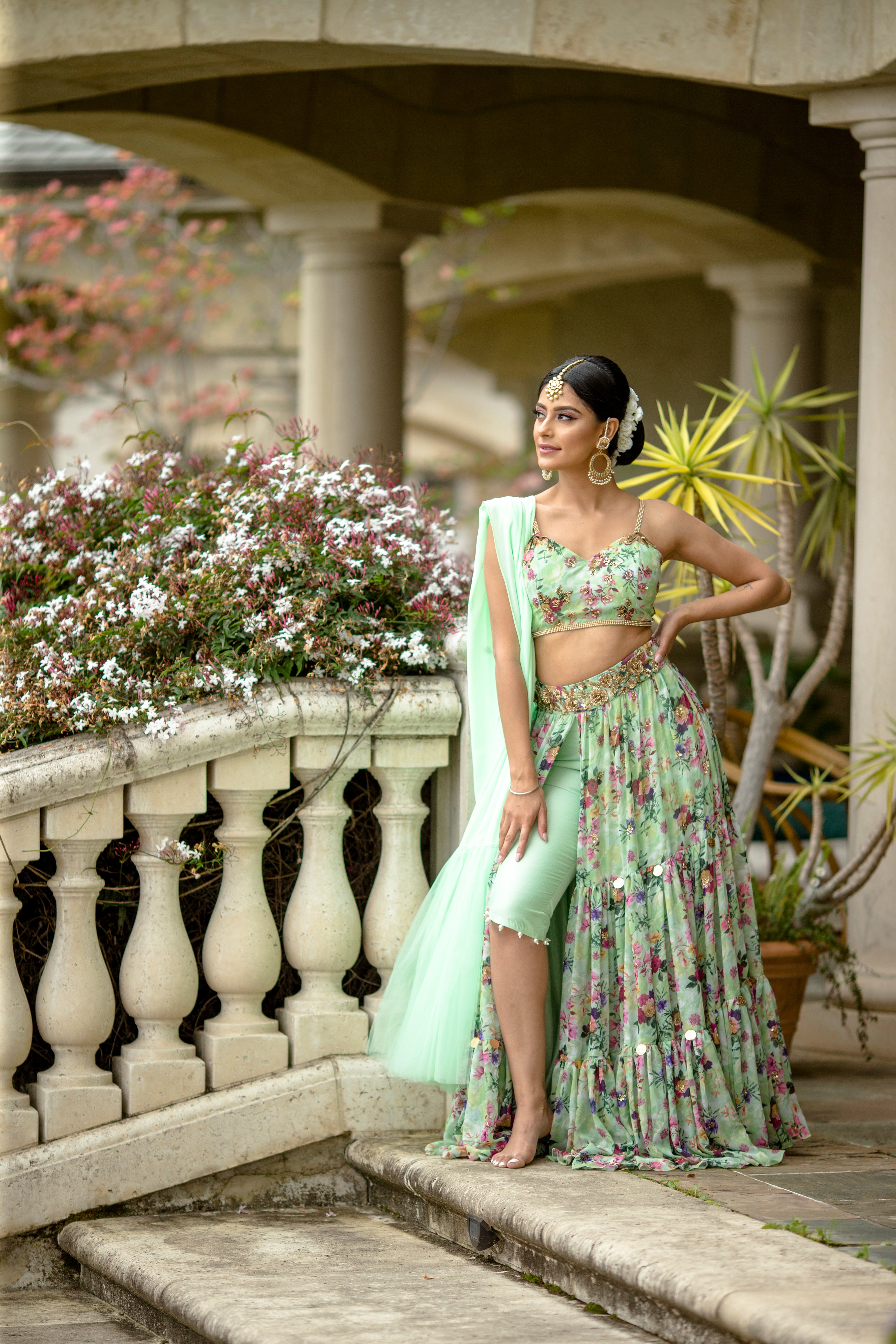 Buy Mehndi Green Lehenga Choli for Women Indian Party Wear Lovely Online in  India - Etsy