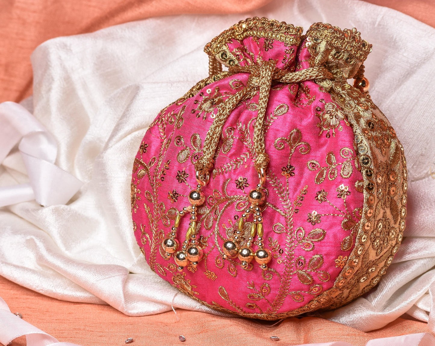 Gulabari Potli Bag