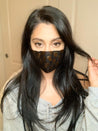 Silk Printed Face Mask - Designer Face Mask - bAnuDesigns