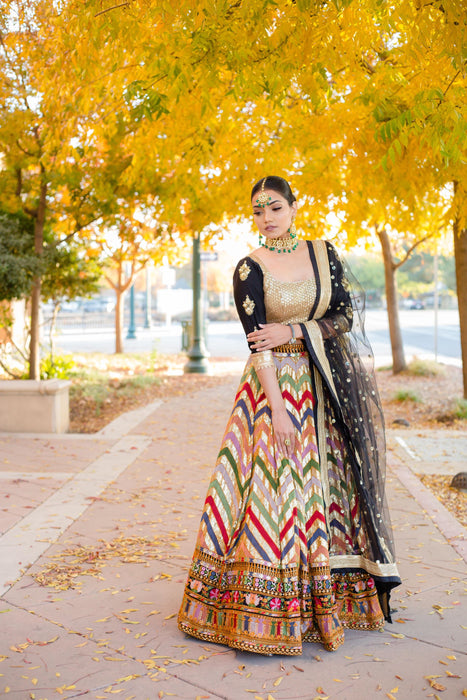 Rangreli Lehnga