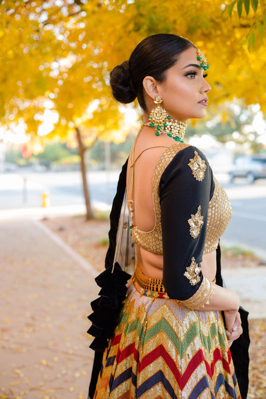 Rangreli Lehnga