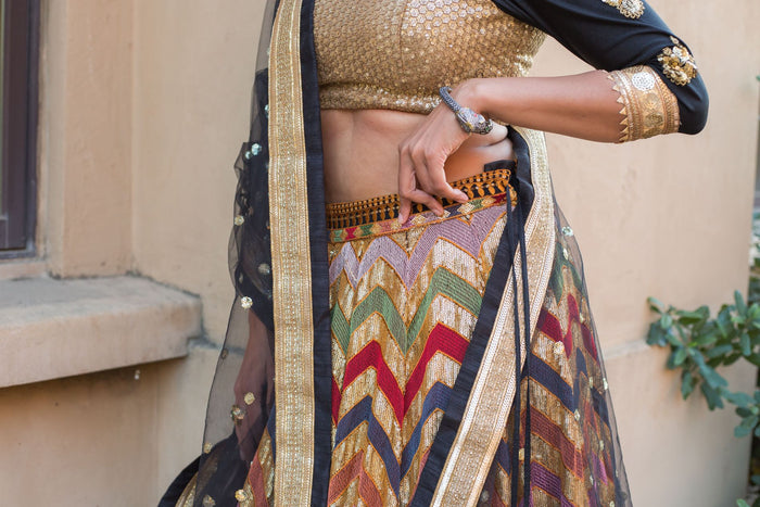 Rangreli Lehnga