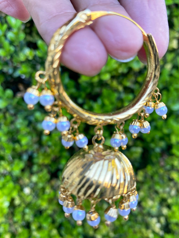 Avantika Hoop Earrings - bAnuDesigns