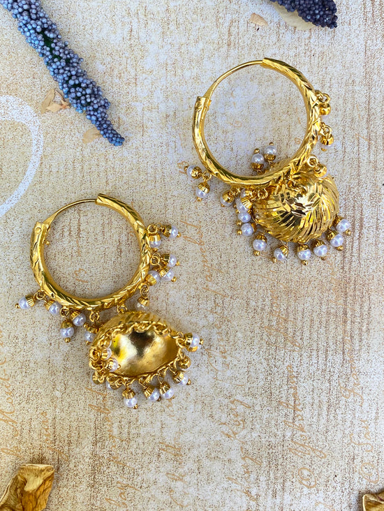 Avantika Hoop Earrings - bAnuDesigns
