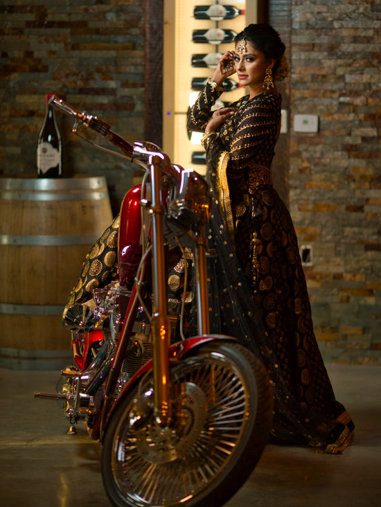 Tamana Bridal Lehenga - Indian Bridal Wear - bAnuDesigns