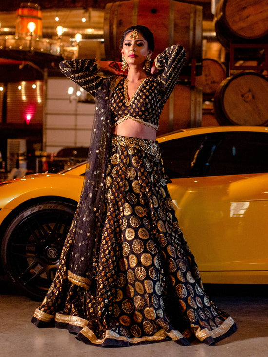 Tamana Bridal Lehenga - Indian Bridal Wear - bAnuDesigns