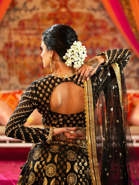 Tamana Bridal Lehenga - Indian Bridal Wear - bAnuDesigns