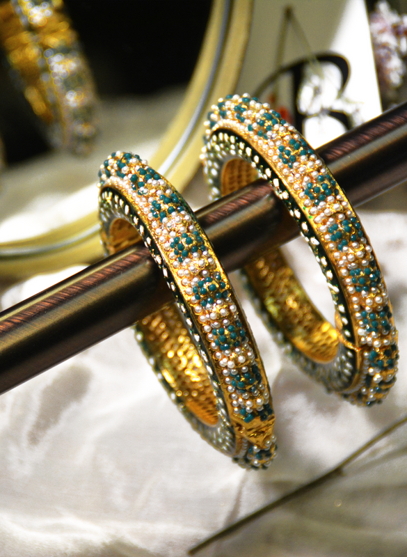 Sani - Pearl & Jade Bracelet Bangle