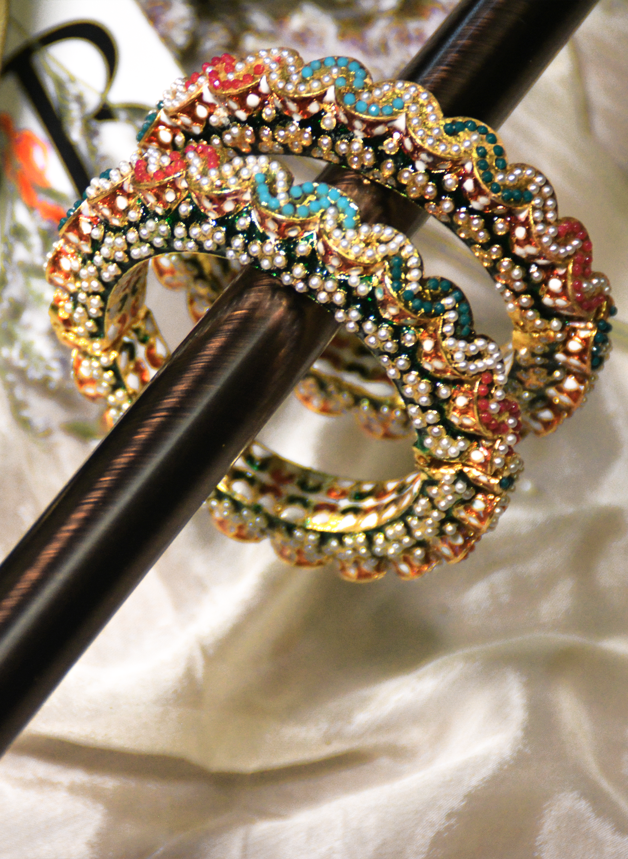 Perry - Colorful Beaded Bangle