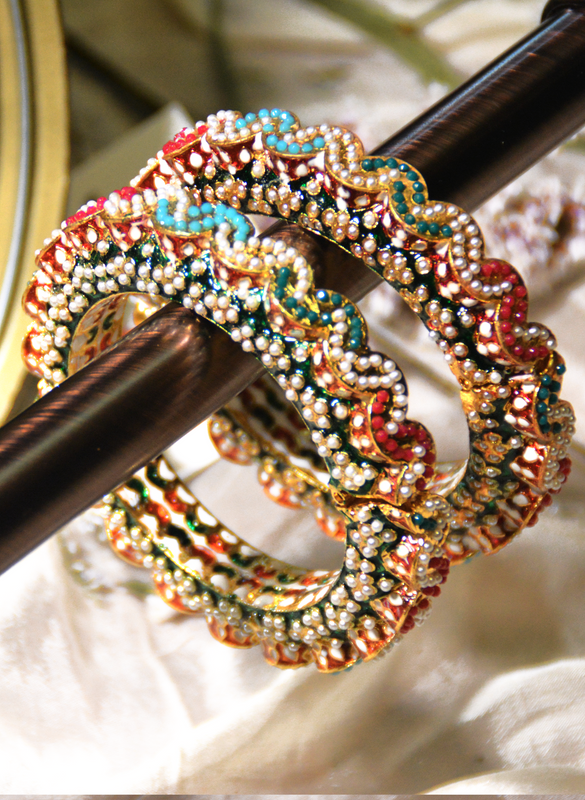 Perry - Colorful Beaded Bangle