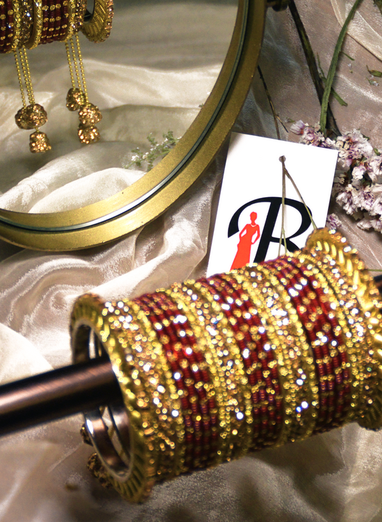 Traditional ladies Churra bangles for weddings