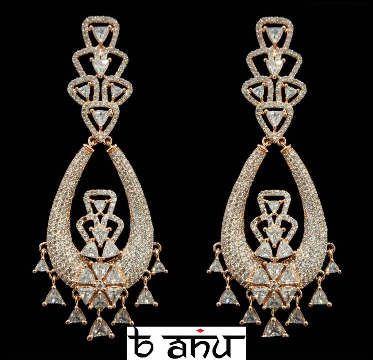 Faarnaz Earrings - bAnuDesigns