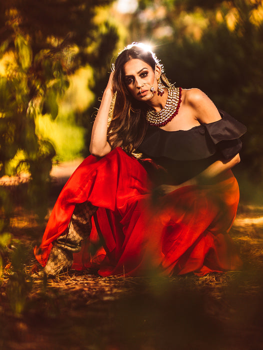 Gucci Lehnga - bAnuDesigns