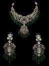 Israh Victorian Emerald Set - bAnuDesigns