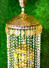 Indian wedding kalire with pearls & layered hangings