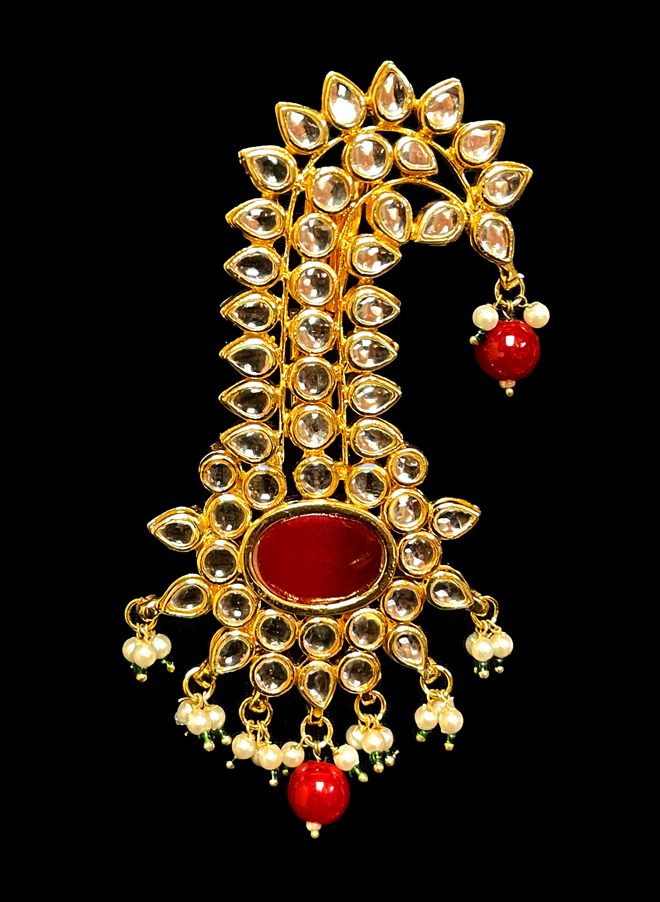 Ruby Kalgi jewelry for Groom's Pagdi