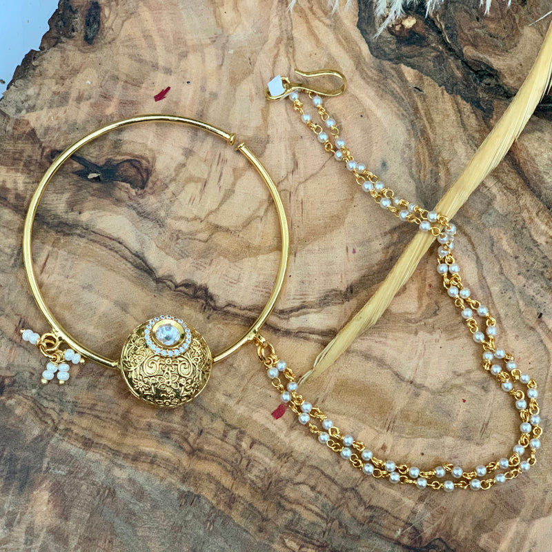 Manal Nose Ring - bAnuDesigns