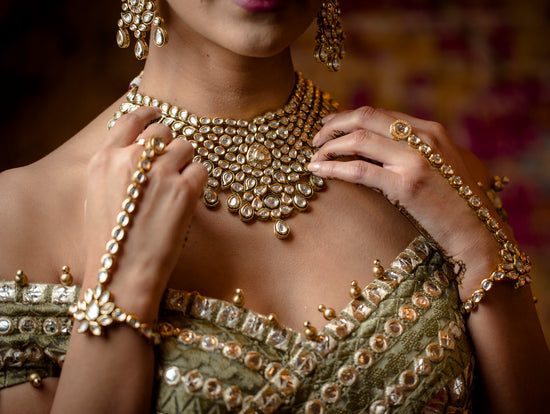 Mendhika Polki Set - bAnuDesigns