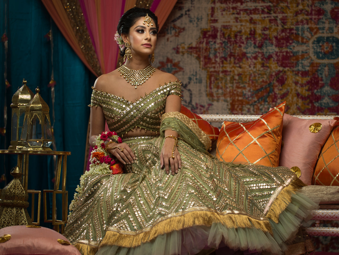 Mendhika Polki Set - bAnuDesigns
