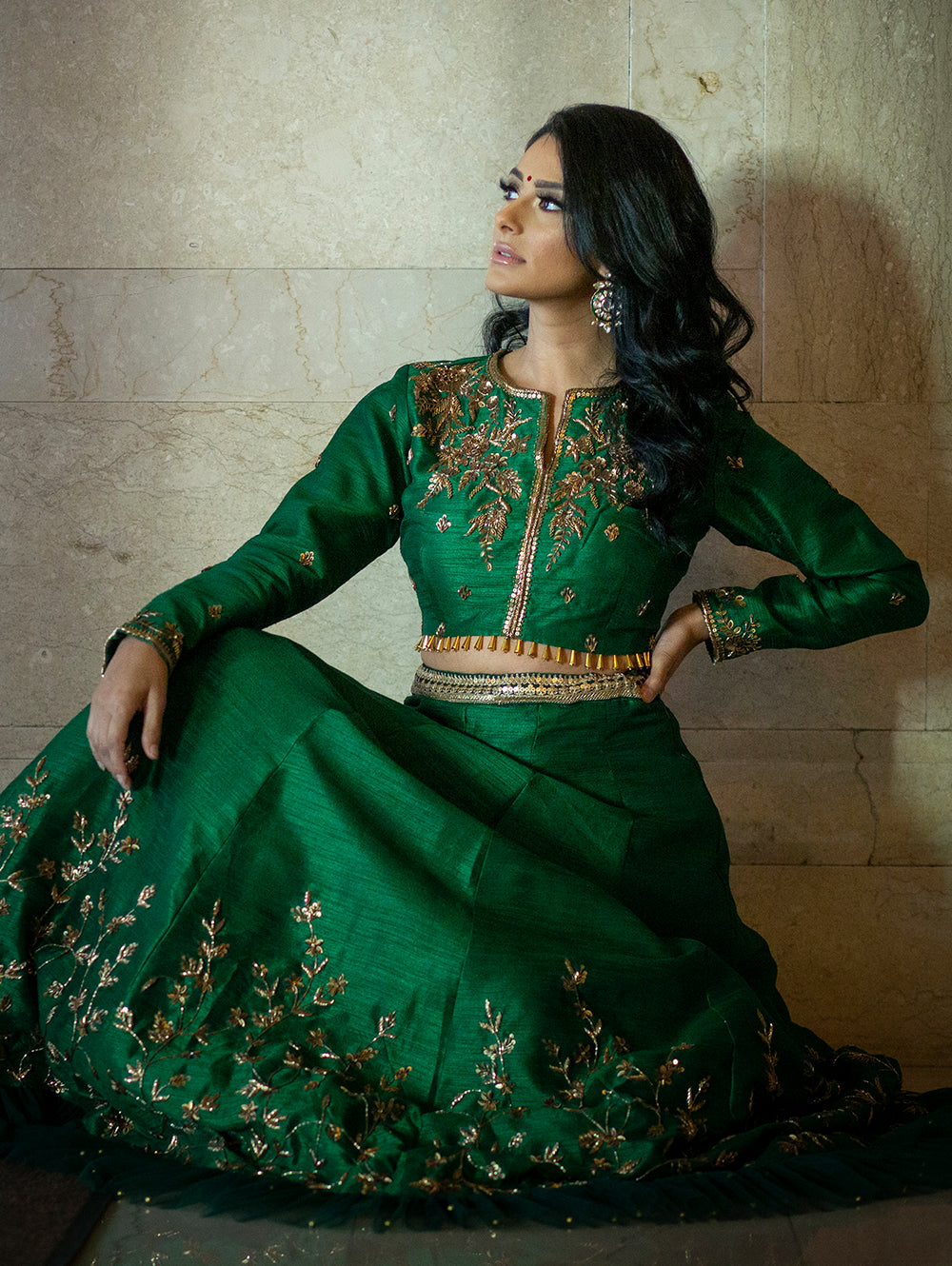Midnight Green - bAnuDesigns