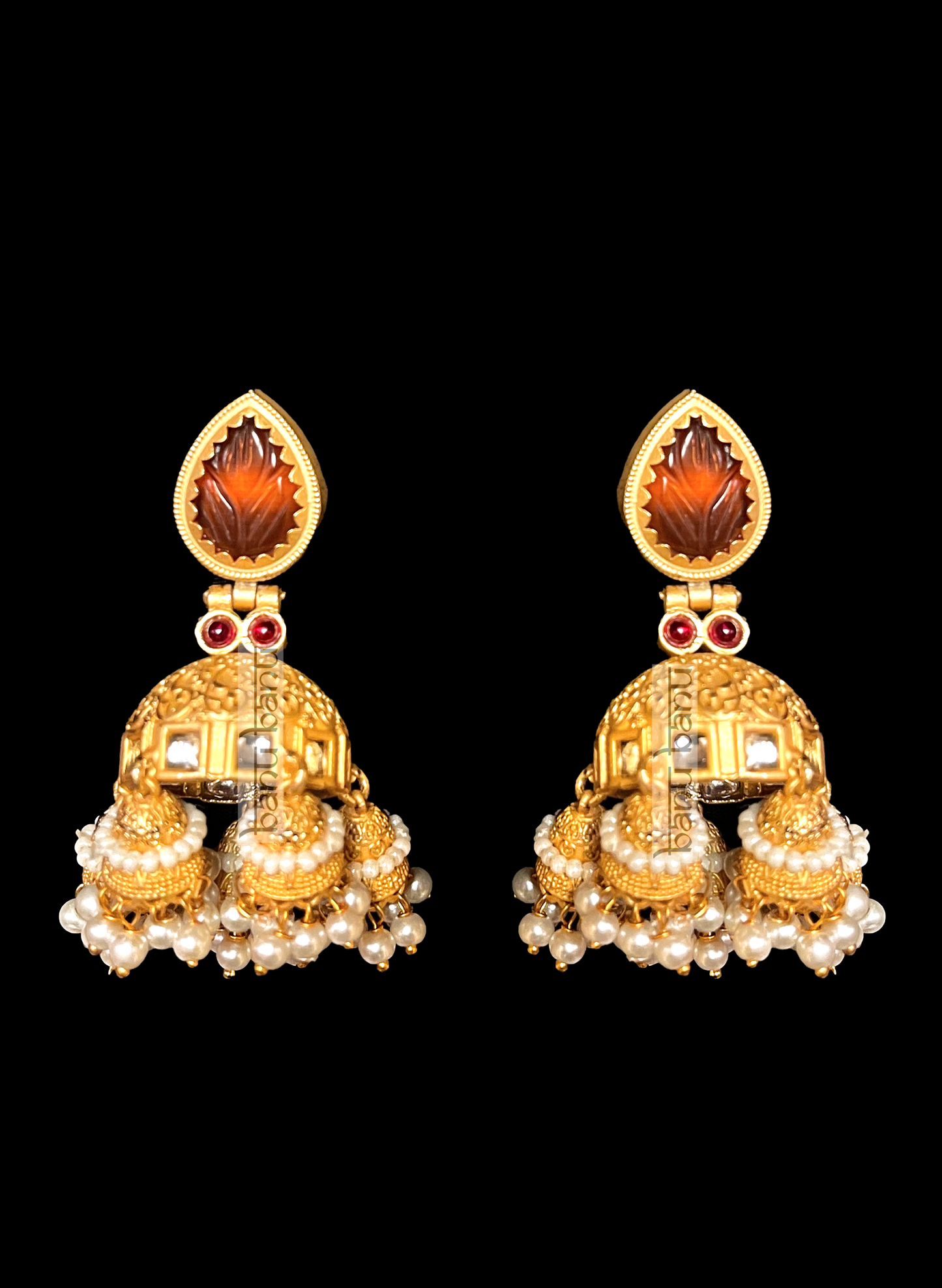 Load image into Gallery viewer, Rudra V Earrings
