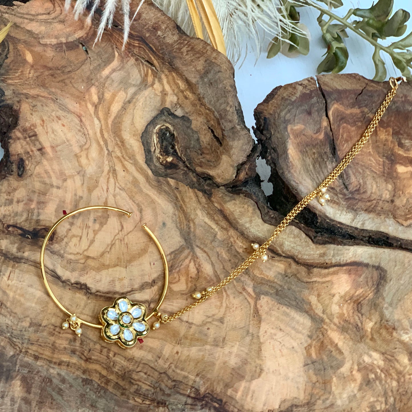 Inaya Nose Ring - bAnuDesigns
