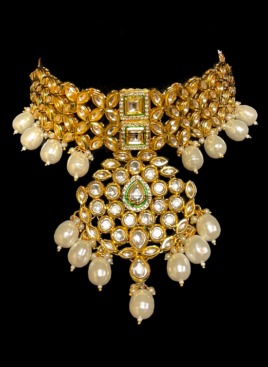 Load image into Gallery viewer, Shop Indian bridal choker necklace at California, USA
