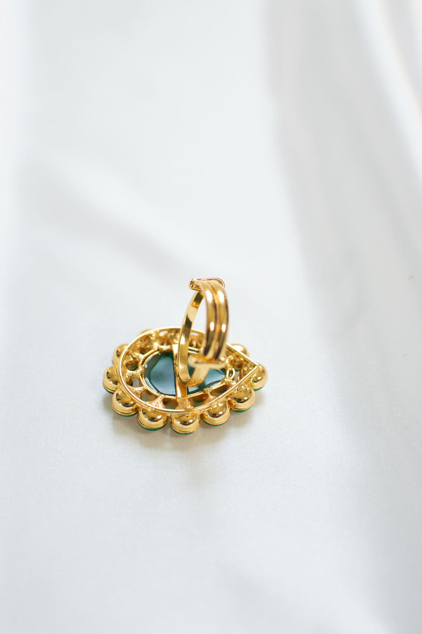 Rema I - Kundan Finger Ring