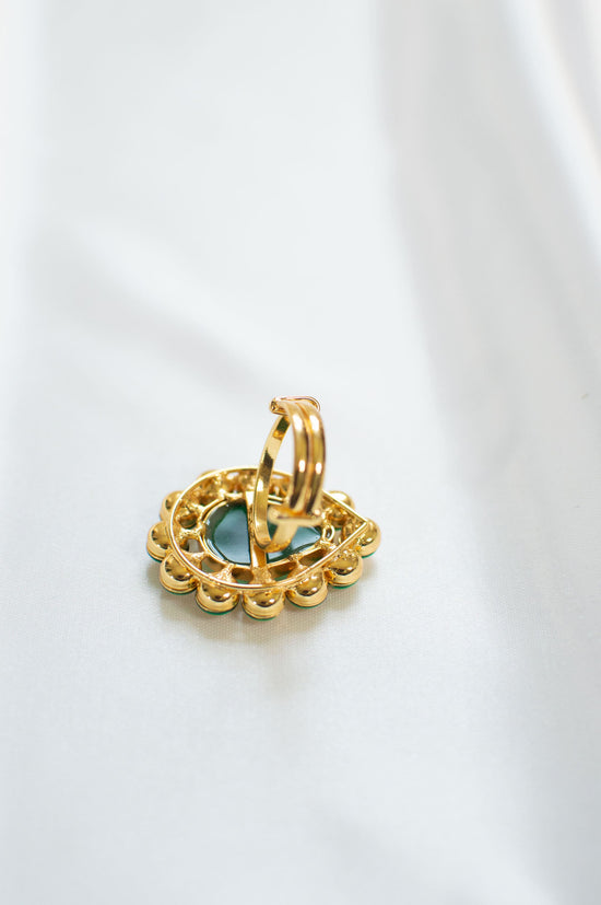 Rema I - Kundan Finger Ring