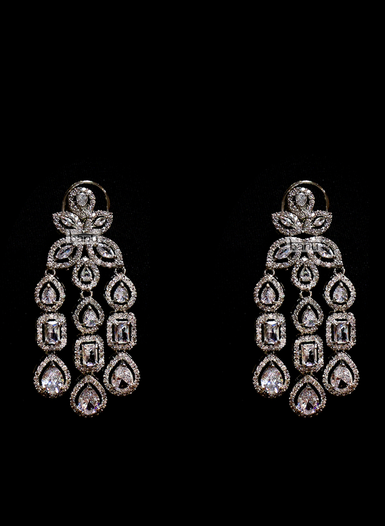 Agate CZ Layered Set