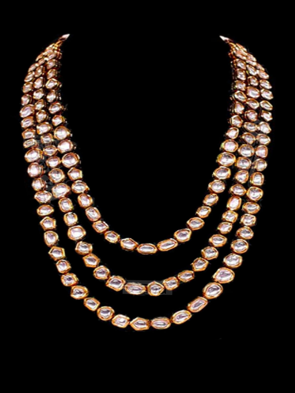 Siva Long Kundan Necklace - bAnuDesigns