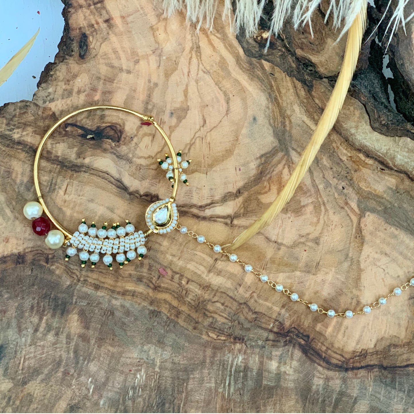 Tahira Nose Ring - bAnuDesigns