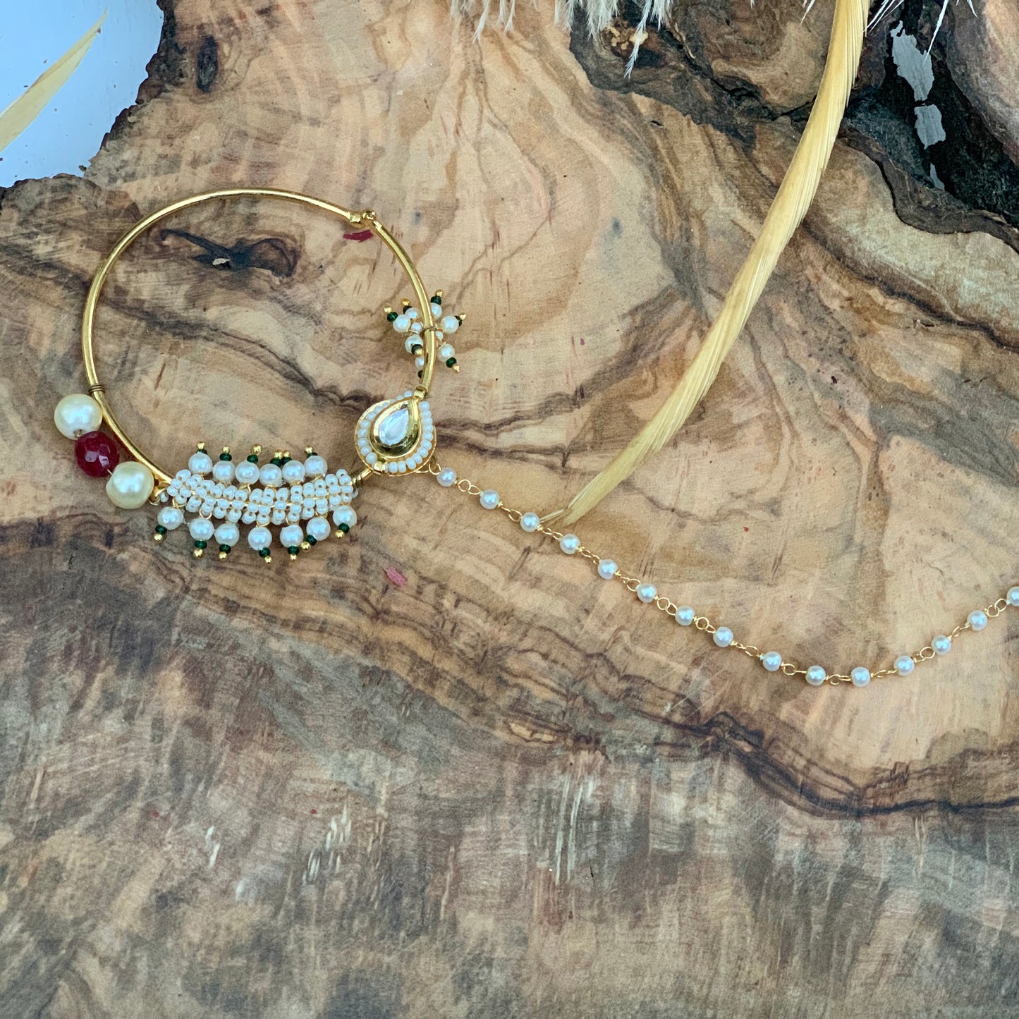Tahira Nose Ring - bAnuDesigns