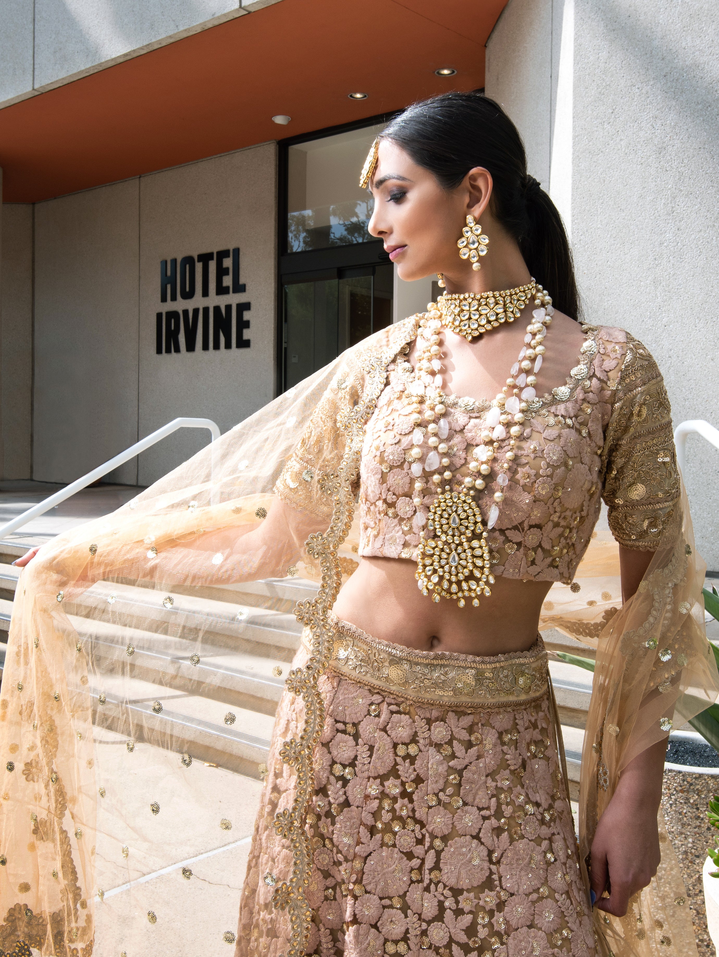 Shop Green Designer Pure Silk Bridal Lehenga Online USA for Bride – Sunasa
